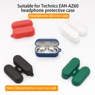 for Technics EAH-AZ60 Earphone Case Solid Color Silicone Headphone Soft Shell Shockproof Washable Ea