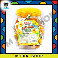 +/-50Pcs Deer DaDa Pure Peeled Gummy Grape/Green Grape/Mangga/Litchi Flavor (±12G x 50Pcs)