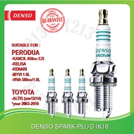 IK16 5303 DENSO IRIDIUM POWER ULTRA FINE IRIDIUM PULG TOYOTA PERODUA 0.4mm IRIDIUM