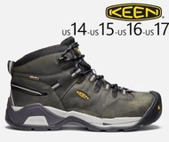 E547  US14 ~ KEEN  牛皮  工作鞋 / 登山鞋 (大腳,大尺