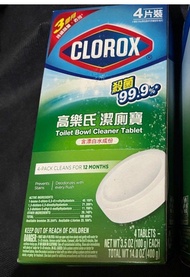 Clorox 潔廁寶一盒四粒，高樂氏