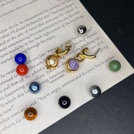 Joan Rivers 優雅換色耳針(10色含原廠紙盒)