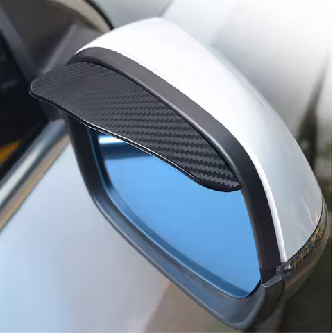 car parts rearview mirror rain cover for KIA RIO Ford Focus Hyundai IX35 Solaris Mitsubishi ASX Outl