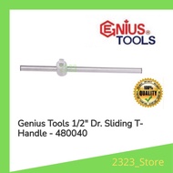 GENIUS TOOLS ½" / ¾"  Dr. SLIDING T - HANDLE ( CR-Mo )