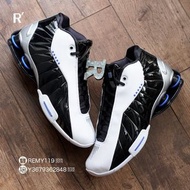 R’選物9.5 Nike Shox BB4 白藍黑亮皮漆皮 Vince Carter 卡特 彈簧鞋 AT7843-102