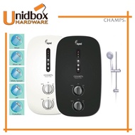 Champs Legend Instant Heater With Shower Set &amp; DC Inverter Booster Pump/Water Heater/Hand Shower