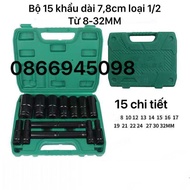 Bộ khẩu dài 78cm 15 chi tiết từ 8-32mm