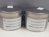 SAFALLOW  100% Grass Fed Beef Tallow with 100% Oud Oil Pure Essential for Skin