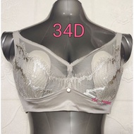 34D/75D, 36D/80D RABBIT TRANSPARENT BRA
