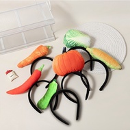 Cute Funny Simulation Food Headband Live Photo Sucking Powder Headband Funny Headband Restaurant Wai