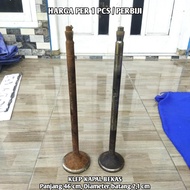 Klep kapal bekas nempel magnet bahan pembuatan bilah baja berkualitas tinggi panjang 46 cm