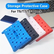 Portable SSD PSSD Sleeve skin Hard Disk Hard Drive Protective Cover Anti-fall Silicone Case For Sams