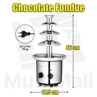 NEW ARRIVAL 4 Tiers Chocolate Fondue l  Fountain Maker l Machine l House warming Gift l Birthday Party l  Baby Shower Party l  Chocolate Tower l Chocolate Fondue Set l Chocolate Fountain Fondue l Chocolate Fondue Machine