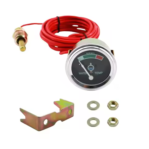 1W0697 Water Temperature Gauge Thermometer with 4.5M Cable Caterpillar Welle Instrument For 920 930 
