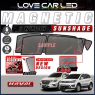 ***HAVAL*** New Design Curve Magnetic Sunshade H1 H2  OEM Fiting  6Pcs and Rear WIndow Sunshade Full
