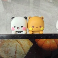 ของตกแต่ง Bubu Dudu สำหรับตกแต่งโทรศัพท์มือถือ คอมพิวเตอร์ ที่บ้าน ตุ๊กตาแพนด้าน่ารัก ตัวละครการ์ตูน