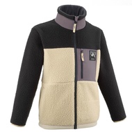 QUECHUA 7-15 歲兒童保暖登山健行刷毛外套 NH500