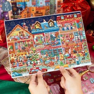 [PANDAB] Plus Size Kawaii Christmas New Year Series 3D Cartoon Miniature Scene Stiers Creative Colla