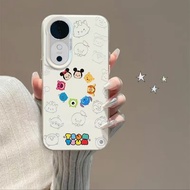 Vivo V50 V40 Casing Vivo V40 Pro Casing Vivo V50 V40 Lite Casing Cartoon Mickey Minnie Mobile Phone 