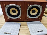割愛賠售 只有一組 SANSUI 山水 音響 木質音箱 桌上型木質小喇叭