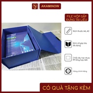 Folding Box File, A4 and A3 Size Document Box - 5cm, 7cm, 10cm, 20cm