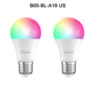 【Big-promotion】 SONOFF B05 Wifi LED Bulb 9W E27 RGBCW Dimmable LED Lamp Bulb 220V-240V App Remote Co