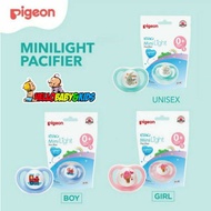 Pigeon Minilight Pacifier SML Baby Pacifier/