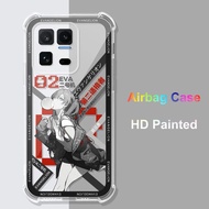 For iQOO 15 Ultra Cushion Shockproof Case For Vivo iQOO 15Ultra Airbag Silicone Soft TPU Cover For i