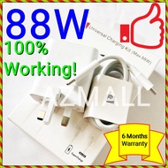 (20V/4.4A) 88W Fast Charging Adapter Type C to C PD Cable Set for Honor 90 70 50 Magic 5 6 Pro V2 V3