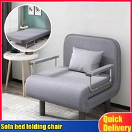 【Free shipping】Sofa bed folding chair  foldable bed  single sofa  sofa chair Multifunctional Dual-Us