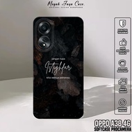 Softcase Hp Oppo A38 4G - Casing Oppo A38 4G Motif QUOTES - Case Hp Oppo A38 4G - Silicone Hp Oppo A