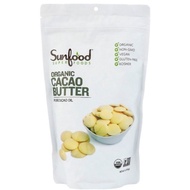 Sunfood Superfoods, Organic Cacao Butter, 1 lb (454 g)