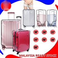 Cover Luggage Protector Transparent PVC Usable Travel Suitcase | Luggage Bag Cover 18 20 22 24 28 INCH