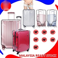 Cover Luggage Protector Transparent PVC Usable Travel Suitcase | Luggage Bag Cover 18 20 22 24 28 IN