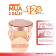 HEXZE Long-lasting Oil Control Moisturizing Cushion 15g, Shiny, Thin and Light Cushion
