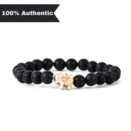 Fahlo Expedition Elephant Lava Stone Bracelet