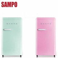 【SAMPO 聲寶】99L一級能定頻單門小冰箱SR-C10 -含基本安裝+舊機回收 贈CLR  聯合通用券750元(適用老爺.雲朗.凱薩飯店)