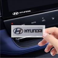 [Ready Stock] Hyundai Car Logo 3D Exterior Metal Sticker Car Interior Decorative Sticker Window Crea