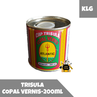 KEDAI TUKANG - TRISULA - Copal Vernis Atlantic Ocean 200ml - Cat Vernis Kayu Bambu Pernis