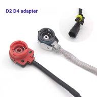 Hid Xenon Lamp D2S D2R D2C D4S D4R Lamp Holder Adapter Adapter Adapter AMP Adapter Cable Big Red Hea