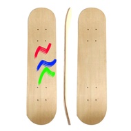 ：&gt;?\": 43Cm Skateboard Deck Maple Skate Board Blank S Kids DIY Hand-Painted Decorative Board Double Rocker