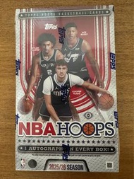 2025/26 Topps NBA Hoops Hobby Box