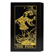 Fool Tarot Card Fool Tarot Card Oracle Tarot Cards for Family Friends Party Mysterious Divination Fate Personal Use Card Game for Beginners Easy to well-suited