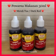 MERAH KOEPOE 30ml DARK RED DARK RED/ - [Food Coloring]. JAFFA MART