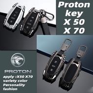 [NEW]  Proton X50 X70 Chrome Reflection New Metal Car Key Cover Key Fob Case Remote Case Casing x50 