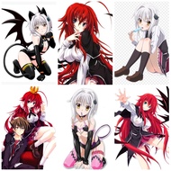 High school dxd pictures of 6 different a4 panels / DXD anime poster