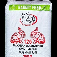 25 KG 125 Makanan Arnab Premium / Rabbit Pellet / Dedak Arnab