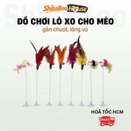 XO Cat Toys | Stress Relieving Feather Mouse Spring | HCM HCM HCM