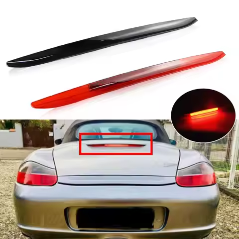 1PC Smoke/Red Lens 12VHigh Level LED 3rd Third Brake Tail Stop Light For Boxster Roadster 986 1997-2