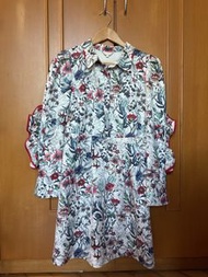 Lyn Around Floral Print Dress Size S